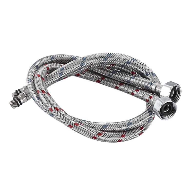 Flexible Hose Braided - 2 Pezzi Tubi Flessibili per Idraulica