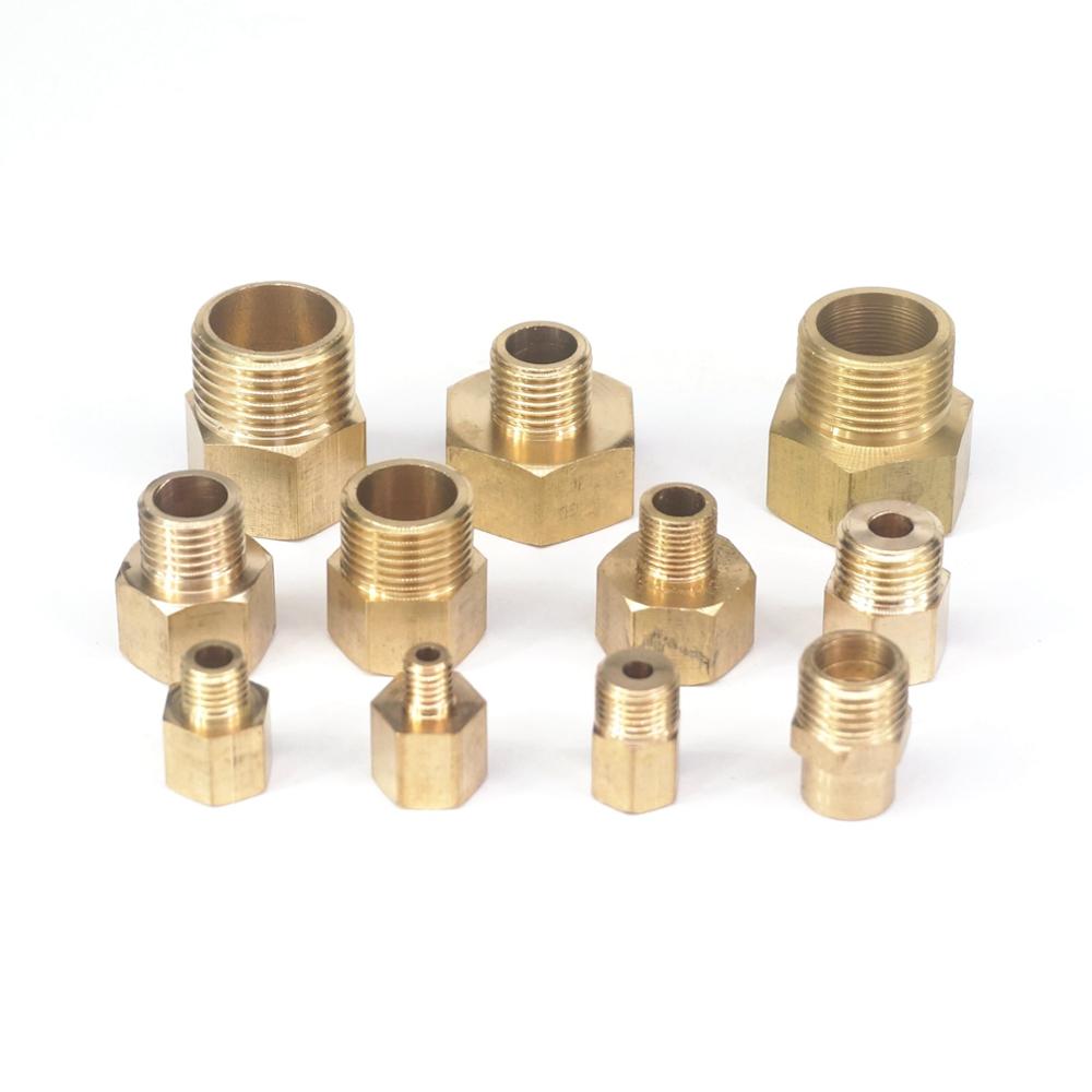 Compression Fitting Brass - LOTTO 2 Riducendo M10x1 Femmina -