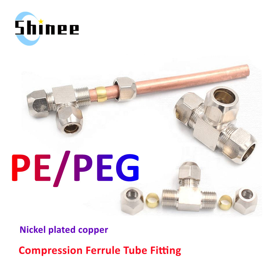 Compression Fitting Brass - 1 pz raccordi pneumatici ottone tipo