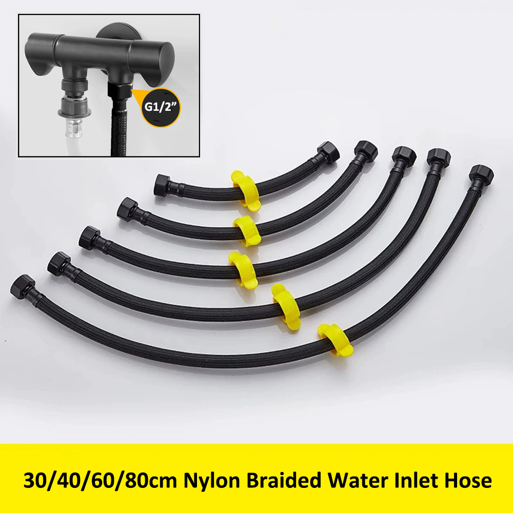 Flexible Hose Braided - Tubo Flessibile per Ingresso Acqua G1/2