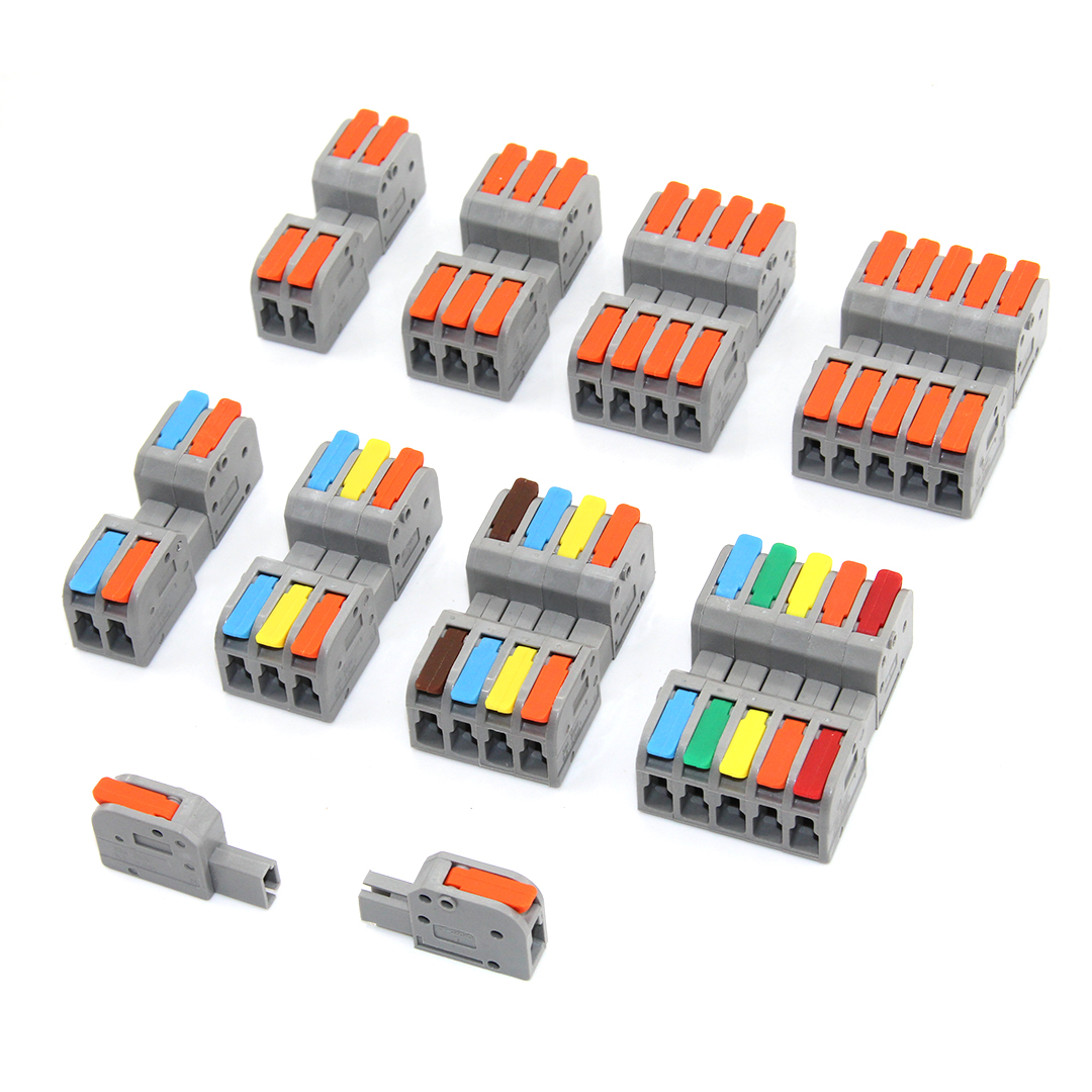 Push Fit Connector - Connettore di cablaggio rapido 1/5/10pc multiplo
