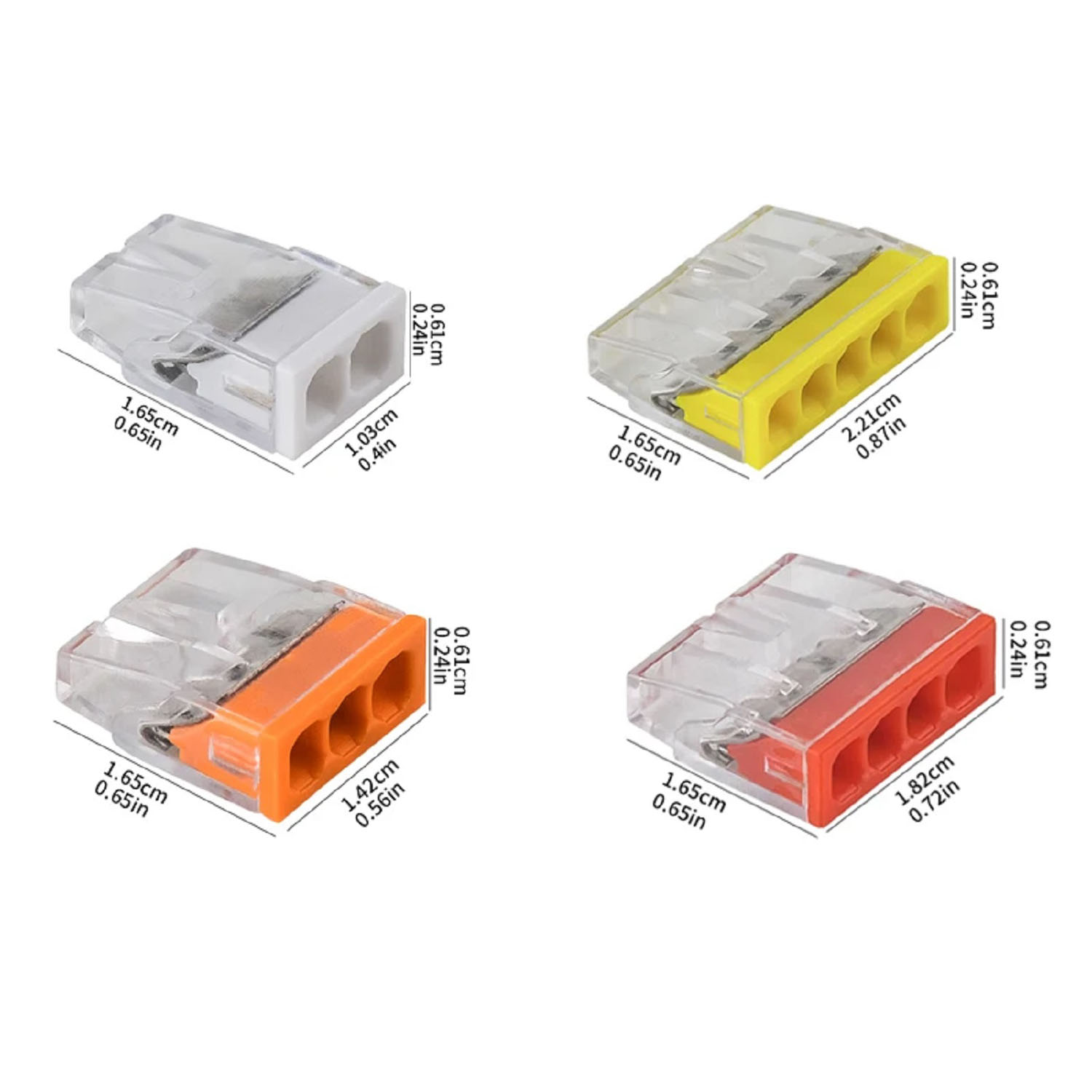 50 Pezzi Connettori a Morsetto - Push Fit Connector recensione e prezzo