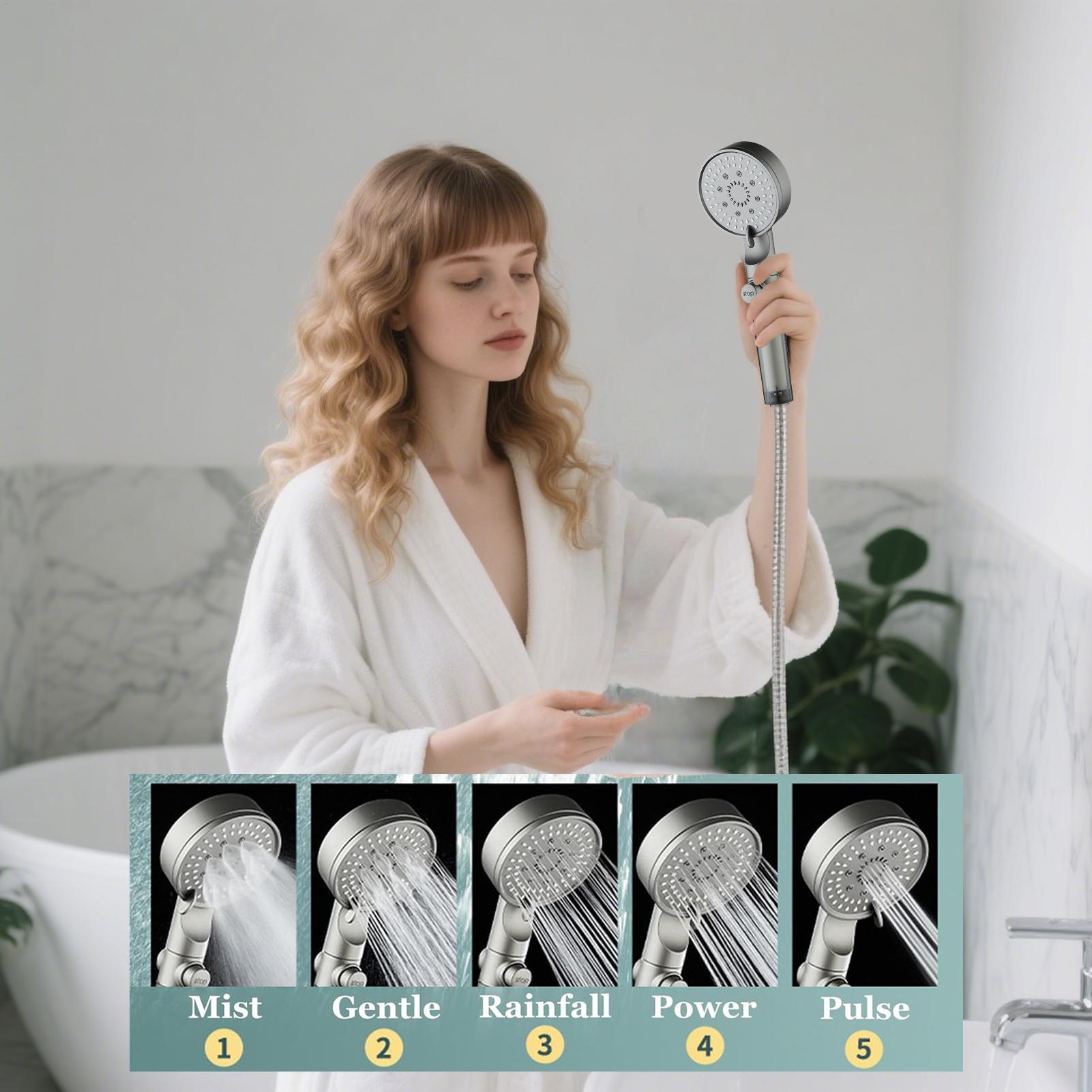 Nuovo soffione doccia 5 modali - Silicone Tap Washer recensione e prezzo