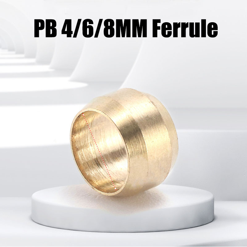 100PCS Ottone Ghiera Manicotto - Compression Fitting Brass recensione e prezzo