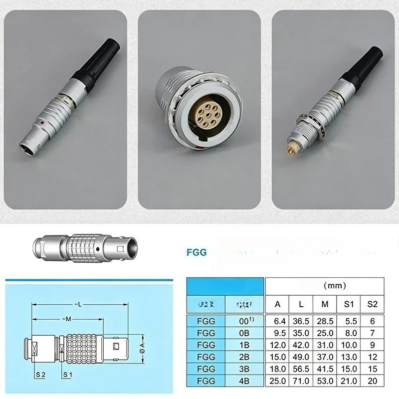 Connettore aeronautico FGG REM - Push Fit Connector recensione e prezzo